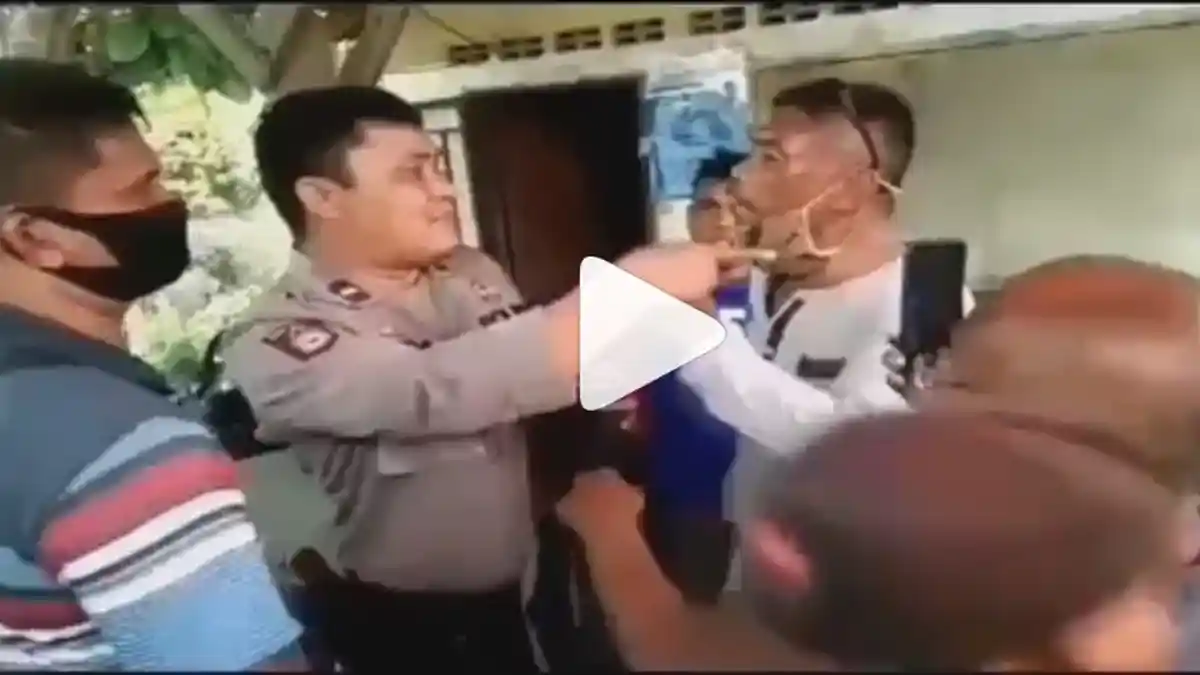 Viral Video Pelaku Pungli Bentak, Ancam dan Maki Polisi: 'Macam Hebat Kali Kau!'