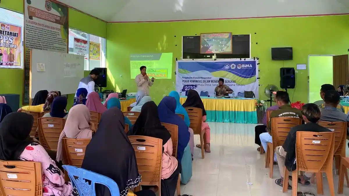 UNG Buat Sistem Peringatan Dini Bencana dan Rencana Evakuasi di Desa Totopo Gorontalo