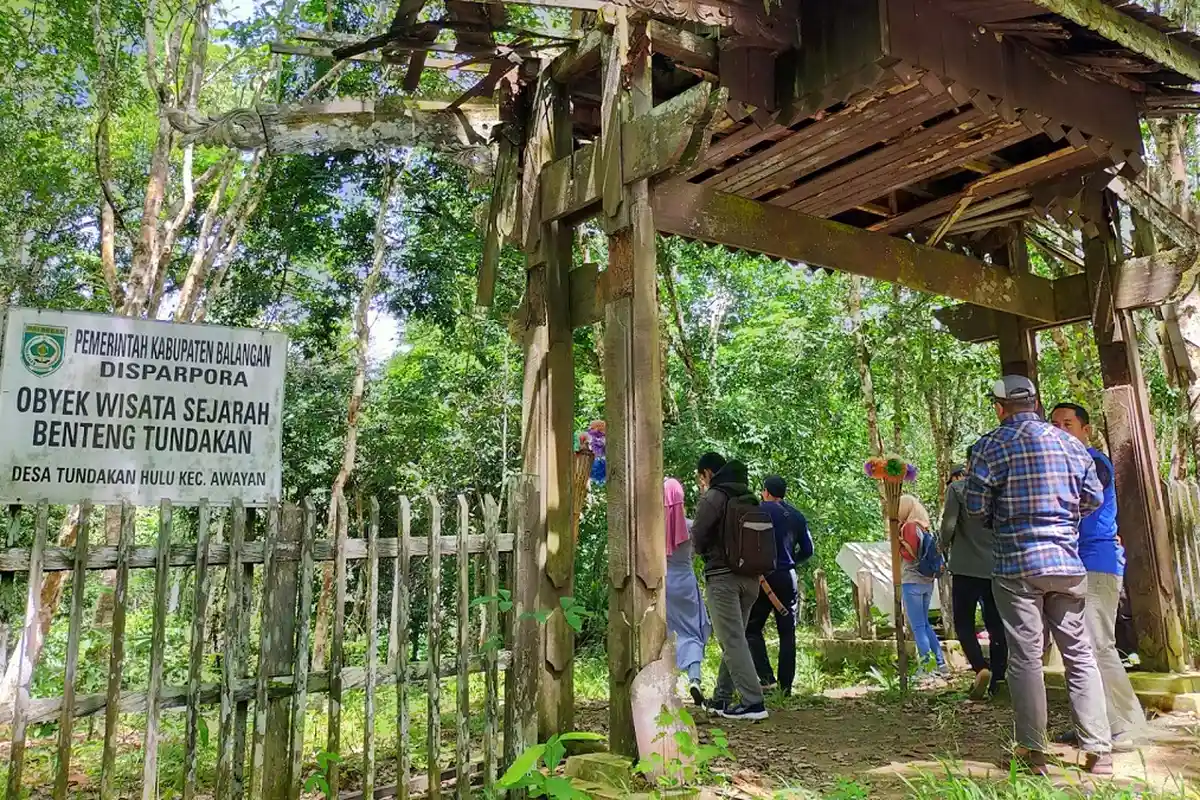 Dinas Pendidikan dan Dinas Pariwisata Bekerjasama Mengelola Cagar Budaya Benteng Tundakan Balangan
