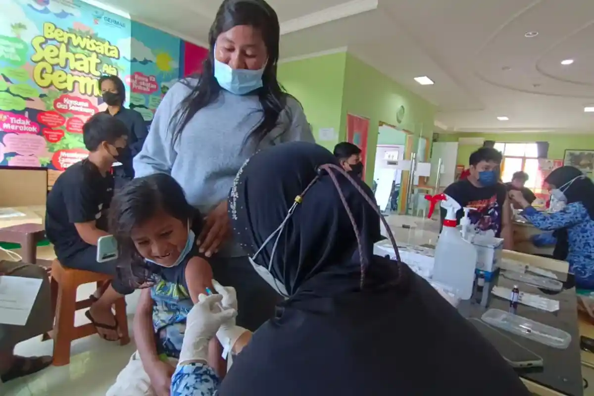 Dinkes Tarakan Lakukan Imunisasi Campak & Rubela pada Anak, Selama Pandemi 4 Kelurahan Capai Target