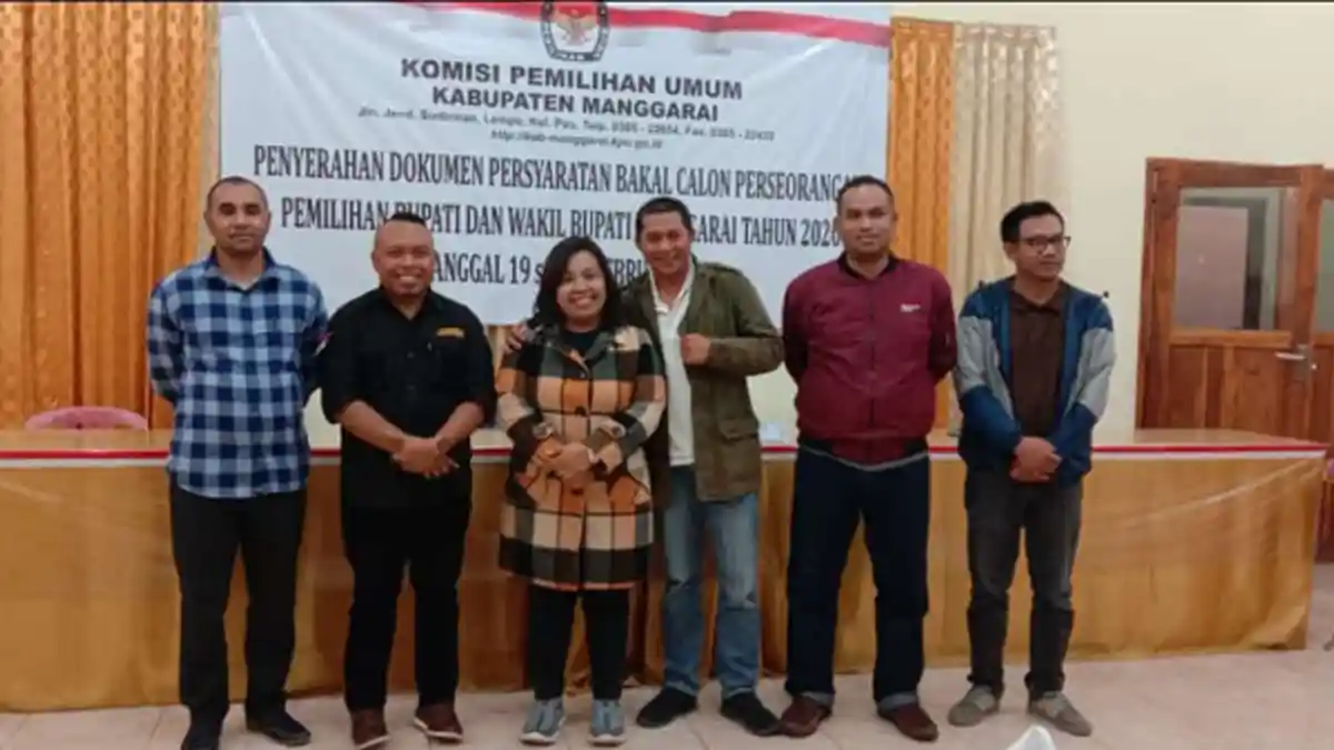 Tidak Ada Calon Perseorangan Yang Mendaftar di Manggarai