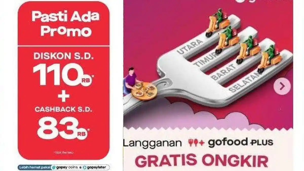 Kode Promo GoFood Hari Ini 17 April 2023, Ada Penawaran Hingga Rp 110 Ribu Setiap Hari Senin