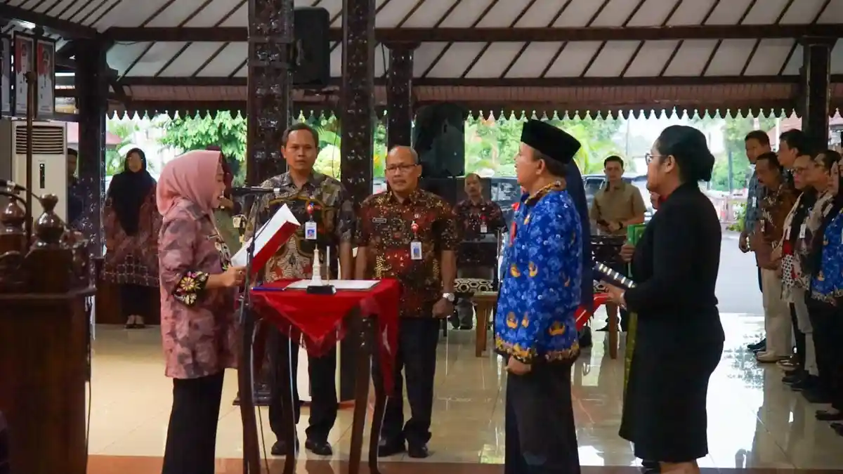 34 Pejabat Pemkab Purbalingga Dilantik, Sumarsono Jabat Kabid Pariwisata