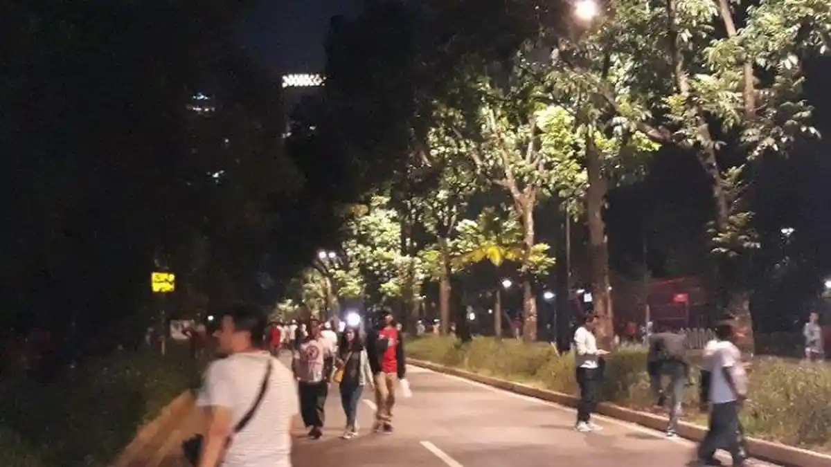 Aparat Belum Bisa Pastikan Ledakan di Area Nonbar Debat Capres di Parkir Timur Senayan
