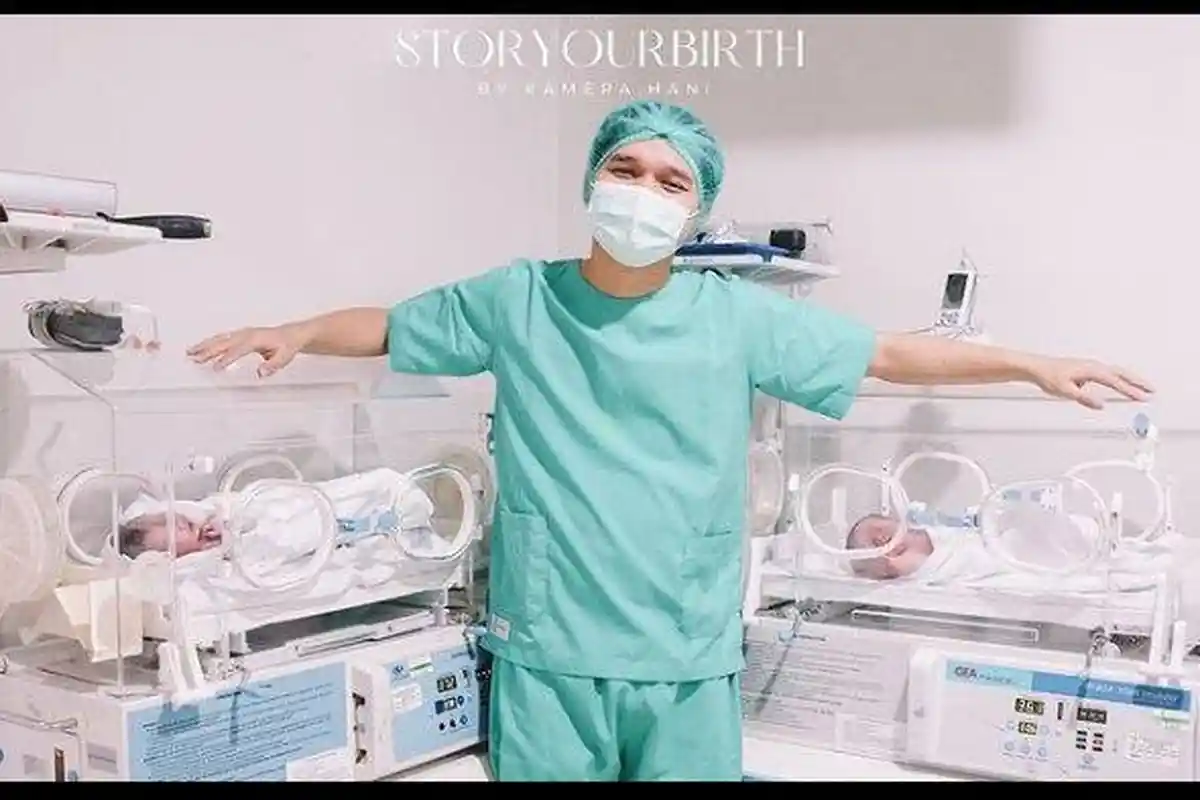 Potret Bayi Kembar Anisa Rahma dan Anandito Dwis Jadi Sorotan