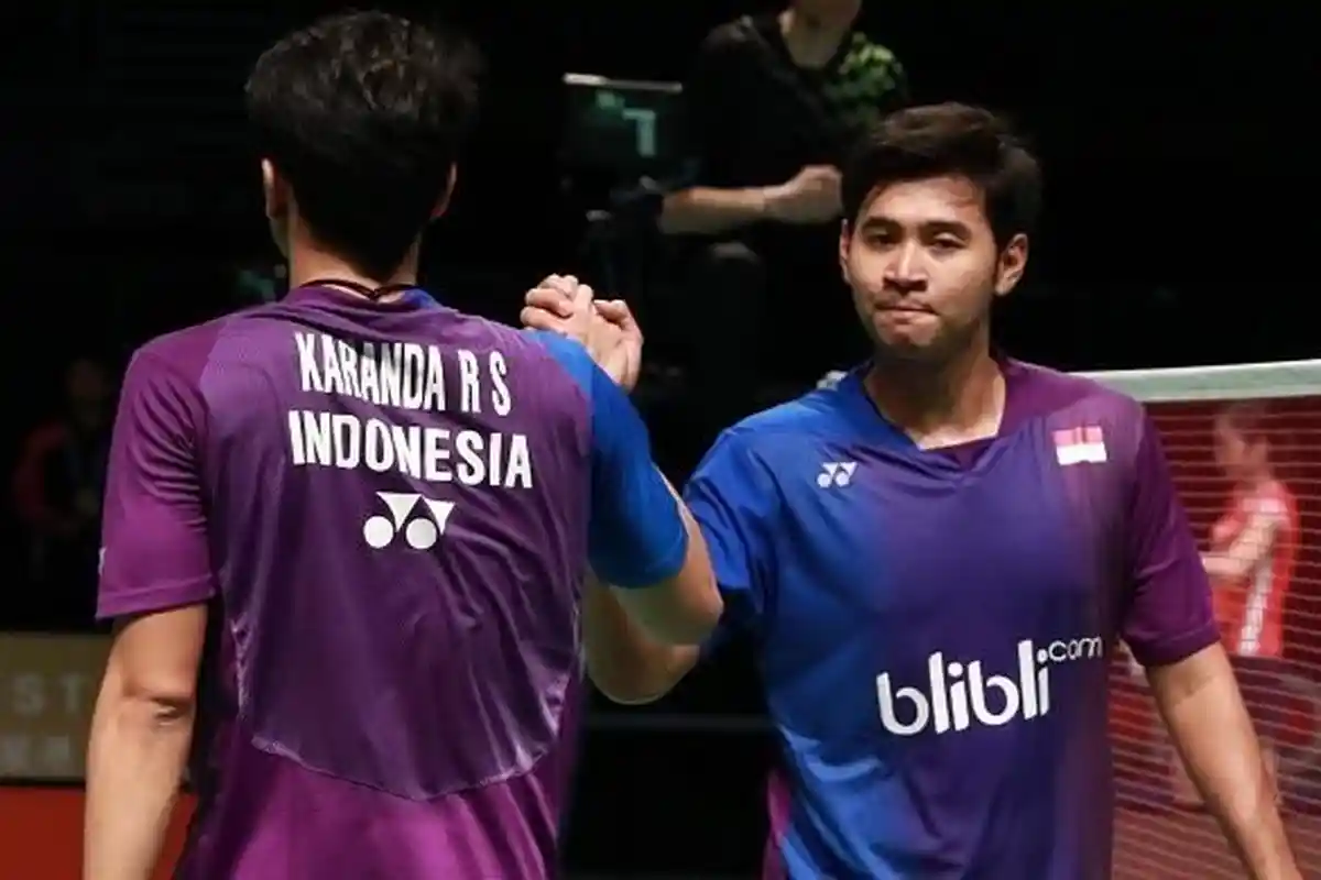Menang Dramatis, Ricky/Angga Melenggang ke Babak Kedua India Open