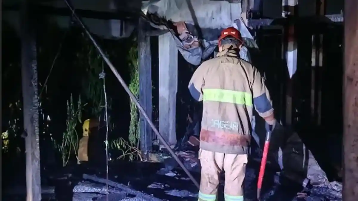 Kronologi Kebakaran Pondok di Mojo Kediri, Bangunan Kayu Terbakar Usai Salat Magrib
