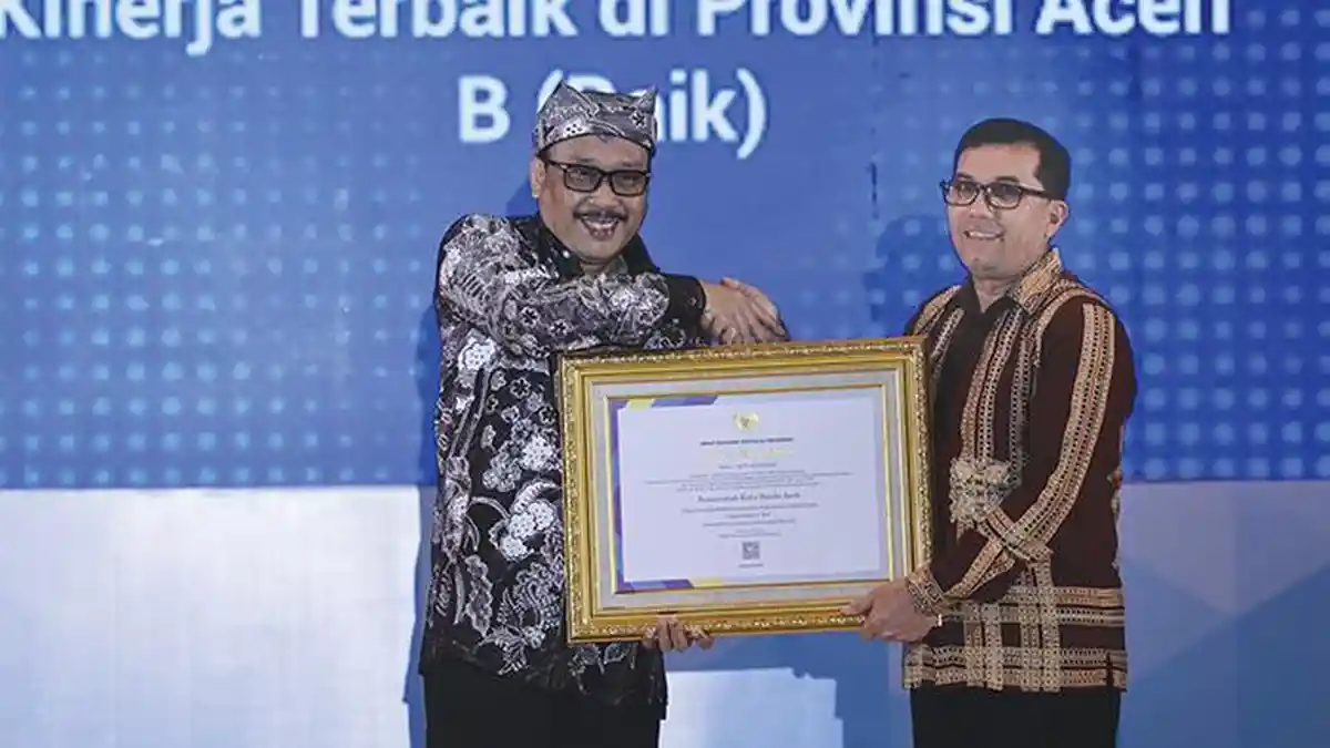 Pemko Banda Aceh Raih Penghargaan  Kinerja Terbaik dalam Pengelolaan Kearsipan