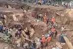 Tim SAR Gabungan Lakukan Pencarian Penambang Tradisional di Lokasi Longsor Gajah Putih Jayapura