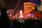 Euforia Ribuan Suporter PSIS Sambut Kepulangan Tim Mahesa Jenar ke Semarang