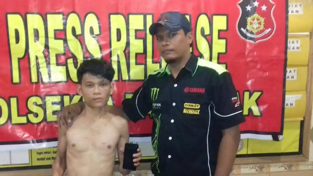 Pembobol Rumah Diringkus Saat Asyik Tiduran