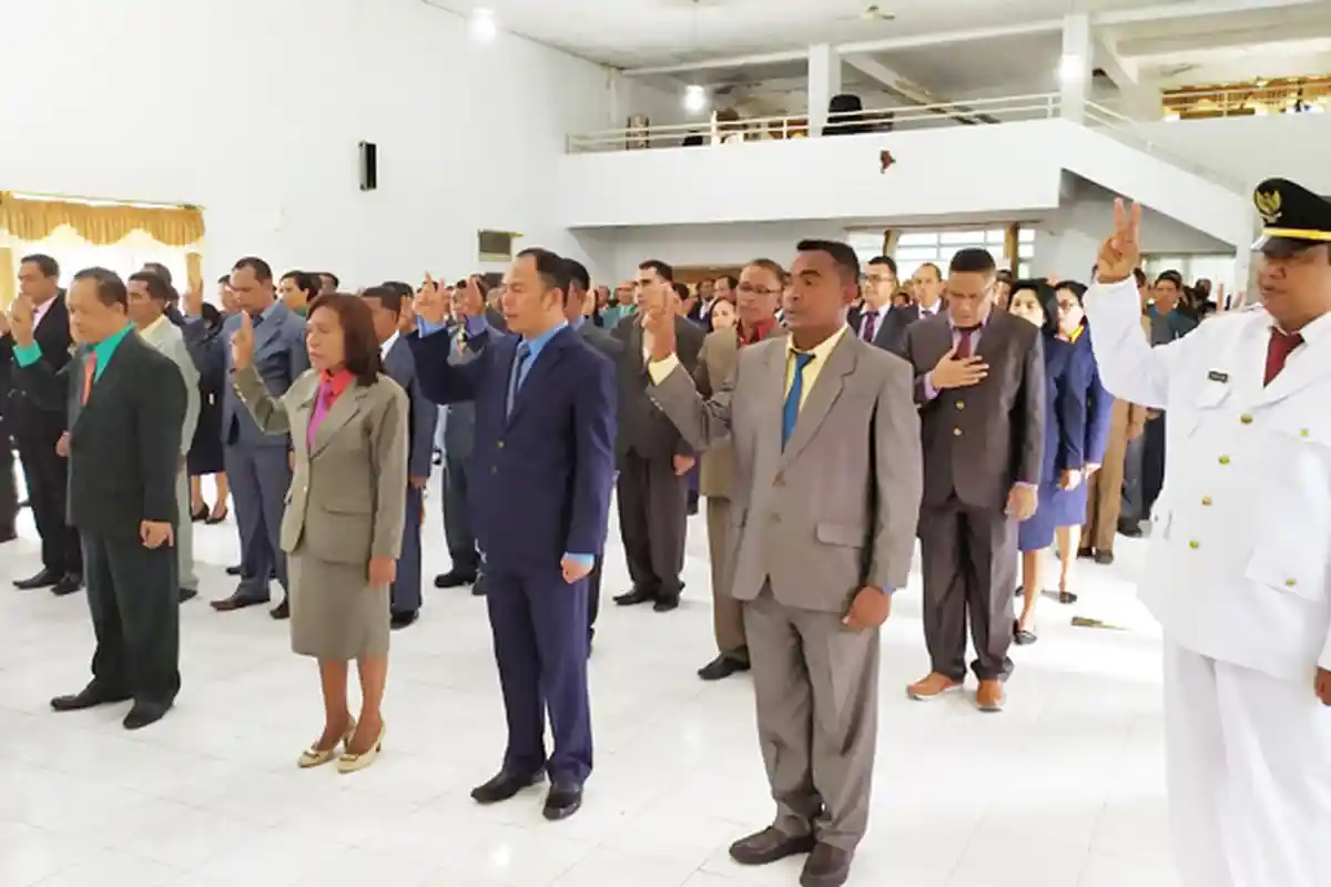 240 Pejabat Eselon Belu Tempati Pos Baru, Ada yang Komentar Miring tak Puas, Ini Jawaban Ose Luan