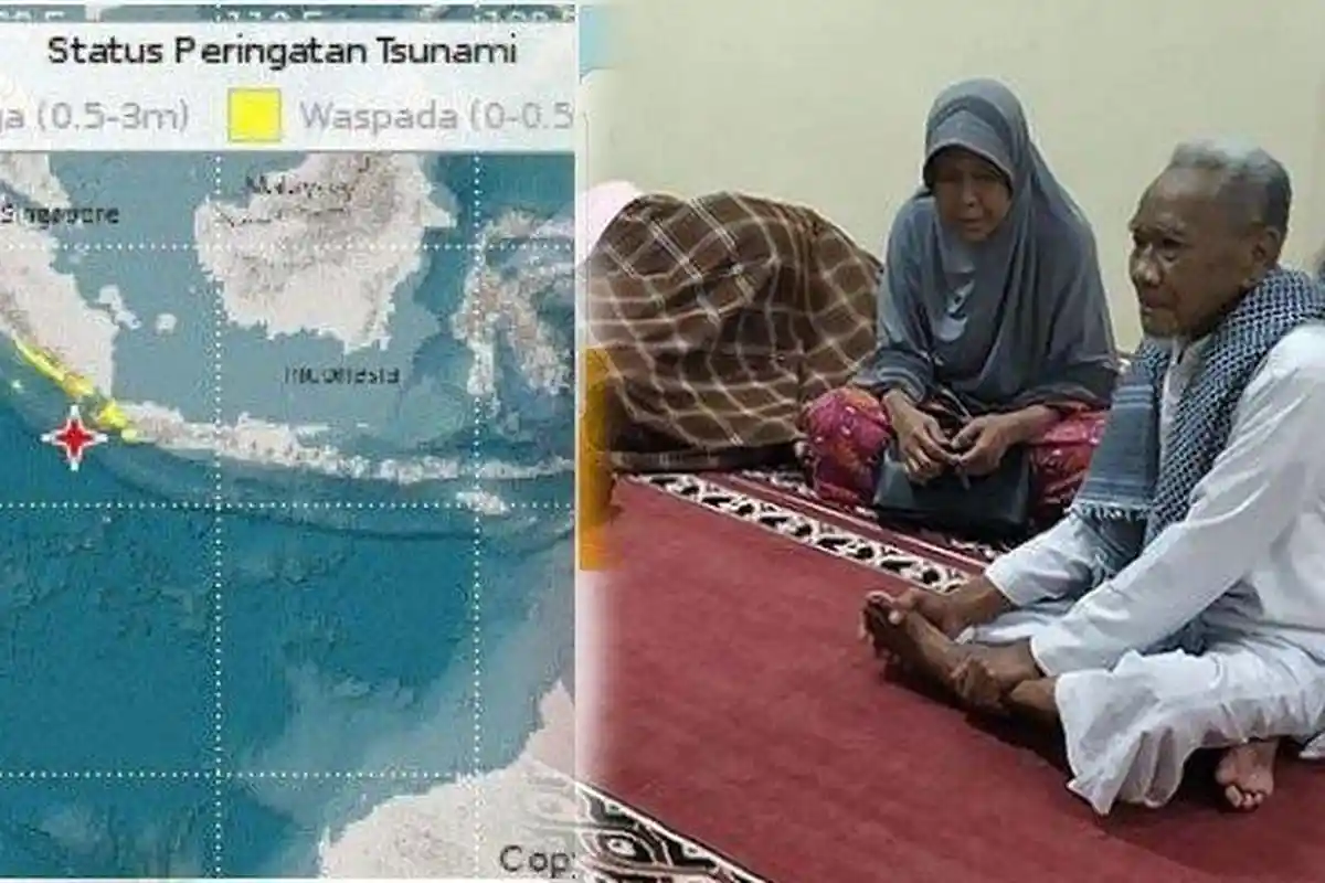 UPDATE GEMPA, Potensi Tsunami Dicabut, Warga Sukabumi Lebih Pilih Mengungsi, Takut Gempa Susulan