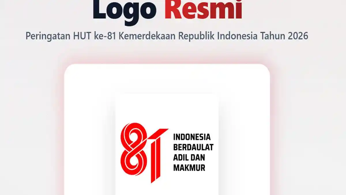 RESMI! Download Logo HUT RI ke-81 Tahun 2026 Format PNG, JPG, Vector, Ini Link Resminya - Tribunpontianak.co.id