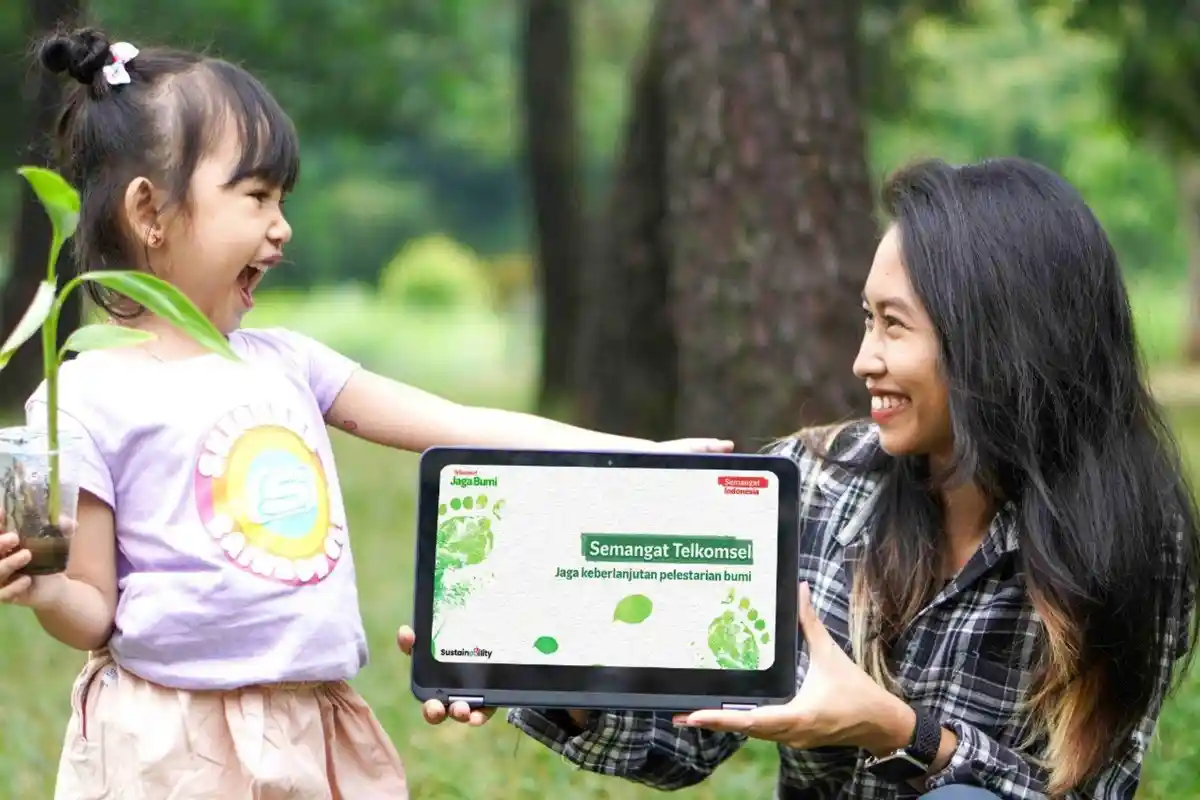 Telkomsel Jaga Bumi Ajak Pelanggan Ciptakan Jejak Kebaikan Peringati Hari Bumi Sedunia