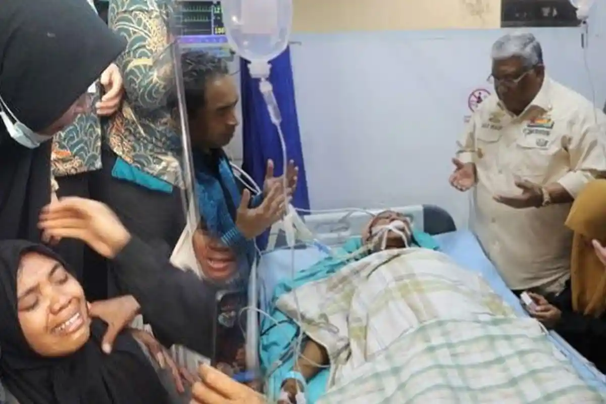 Yusuf Kardawi Meninggal setelah Demo di Gedung DPRD Sultra, Bekas Benturan Tak Beraturan di Kepala