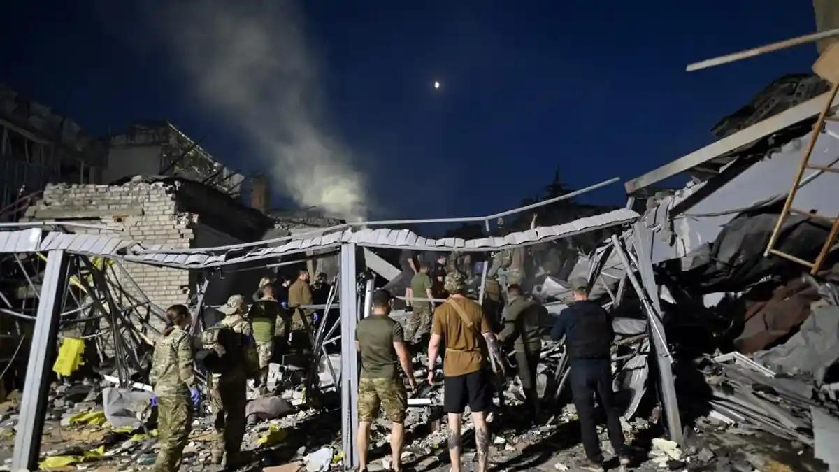 Rusia Serang Restoran di Kramatorsk, 10 Warga Ukraina Tewas dan 61 Lainnya Terluka