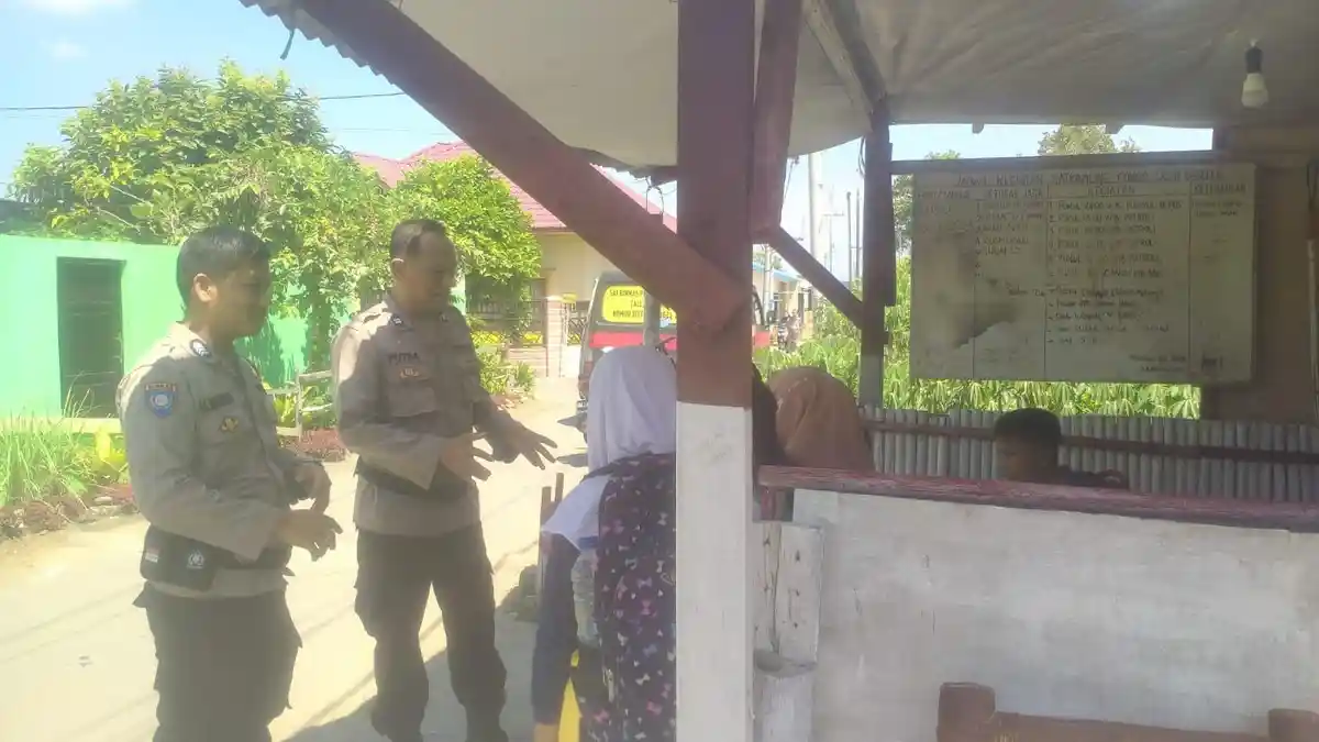 Kasat Binmas Polres Tebing Tinggi Ajak Warga Bersinergi Jaga Kamtibmas