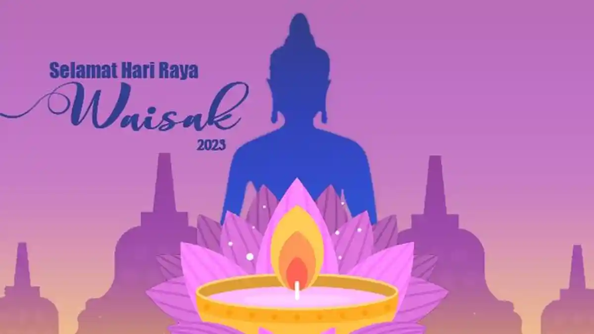 17 Poster Ucapan Waisak 2023, Unduh Gratis untuk Dijadikan Status WA, FB dan IG