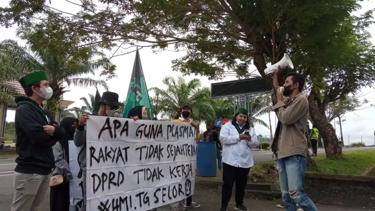 Datangi DPRD Bulungan, Mahasiswa Minta Wakil Rakyat Tindaklanjuti Masalah Plasma Perkebunan Sawit