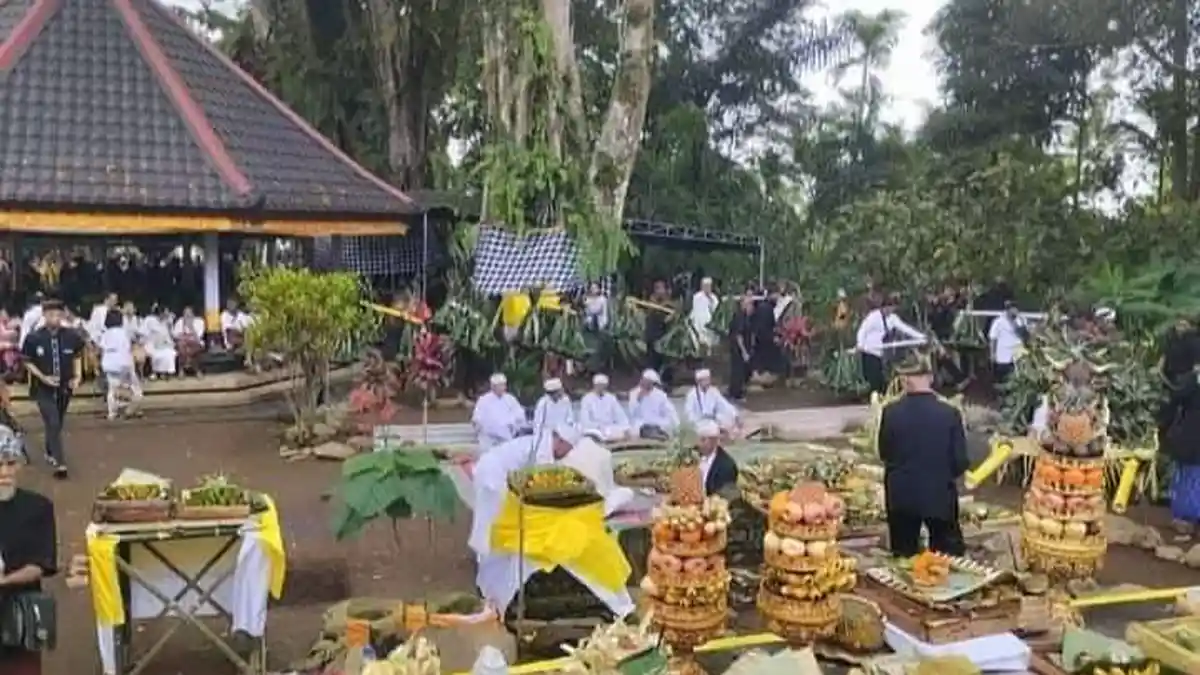 Masyarakat Tengger Lumajang Gelar Ritual Unan-unan