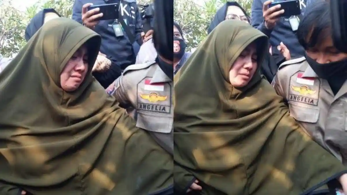 Sosok Saputri, Istri Pertama Mendiang Didi Kempot yang Pingsan saat di Pemakaman Sang Suami