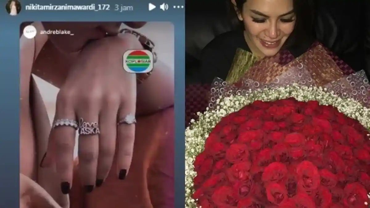 Bak Kode Pakai Cincin Bertuliskan Aska, Terungkap Pekerjaan Pacar Baru Nikita Mirzani, Wakil Rakyat?