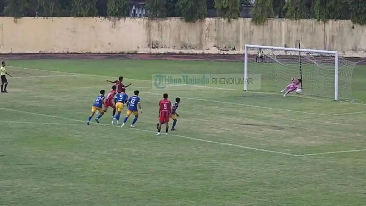 Persma Manado Tertinggal 0-1 dari Persebri Batanghari FC