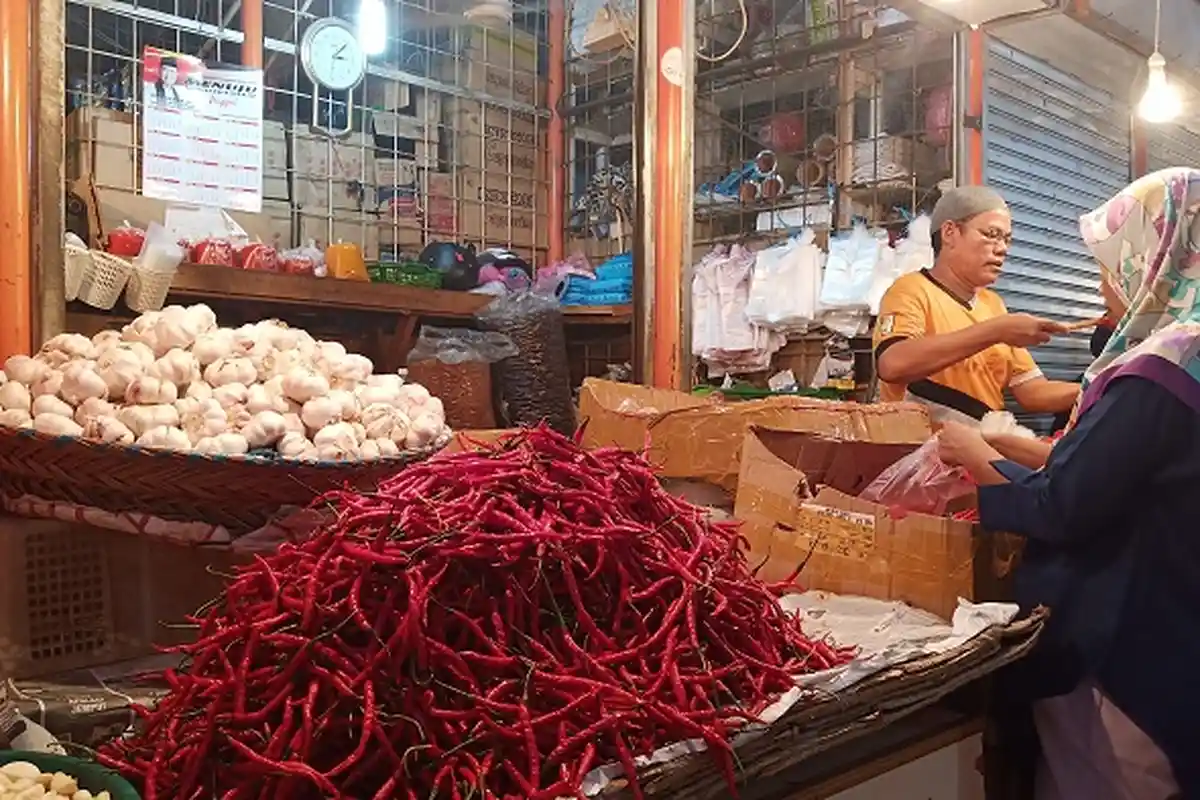 Harga Kebutuhan Pokok di Padang Hari Ini, Harga Cabai dan Tepung Naik