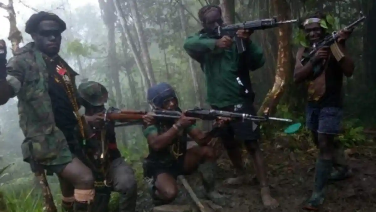 KKB Papua Pimpinan Tendius Gwijangge Tembak Satu Oknum Polisi