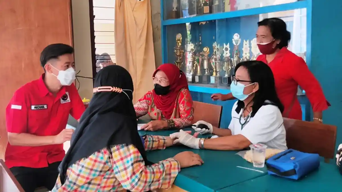 PDIP Kota Semarang Bantu Vaksinasi Covid-19 Bagi Warga Rejosari