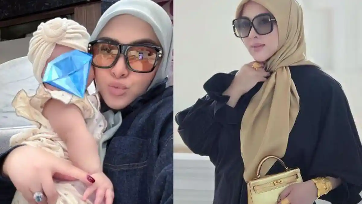 Putri Syahrini yang Berusia 5 Bulan  Gemoy Menggemaskan, Masih Bayi Sudah Tampil Modis