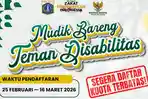 Mudik Bareng Teman Disabilitas dari BAZNAS, Kuota Terbatas