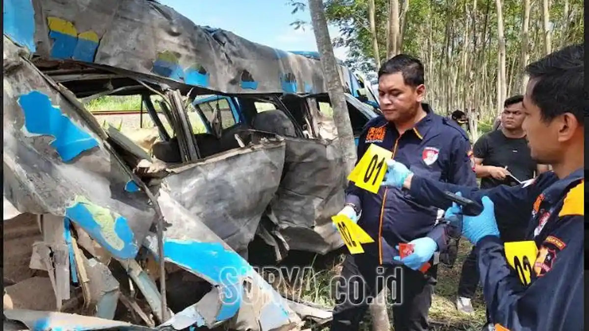 Kondisi Sopir Isuzu Elf Setelah Terlibat Laka Maut di Lumajang