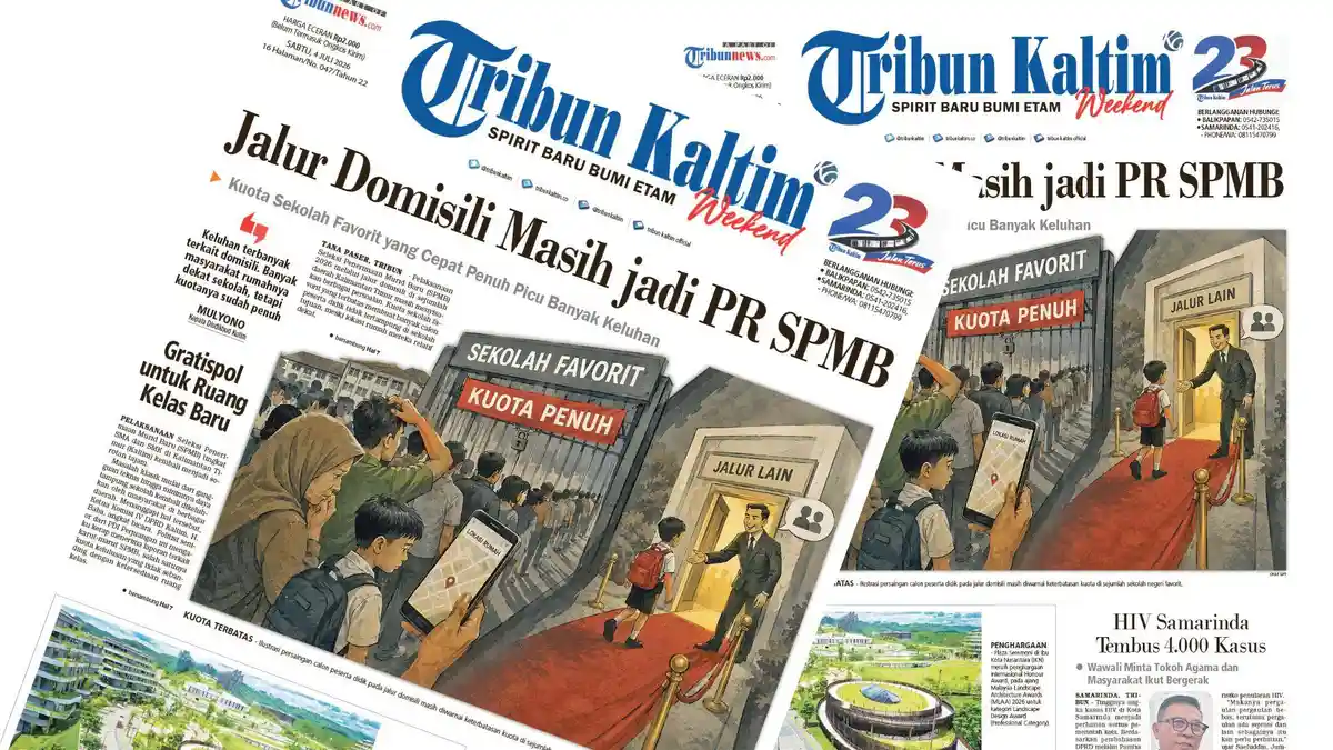 Jalur Domisili Masih jadi PR SPMB di Kaltim, Kuota Sekolah Favorit Cepat Penuh Picu Banyak Keluhan - Tribunkaltim.co