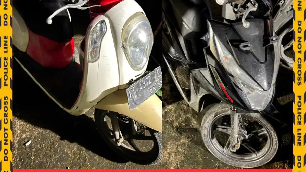Dua Pelaku Curanmor Diamankan Reskrim Polsek Samarinda Ulu