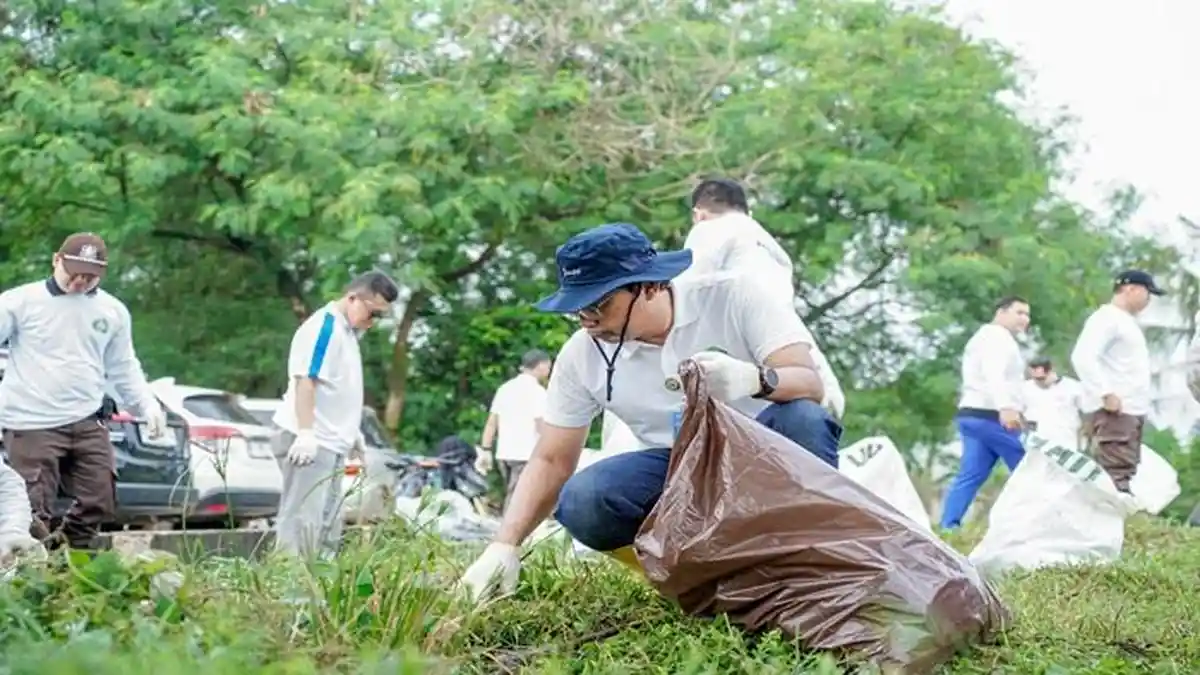 Pusri Bangun Rumah Pilah Sampah dan Gelar Aksi Bersih Serentak