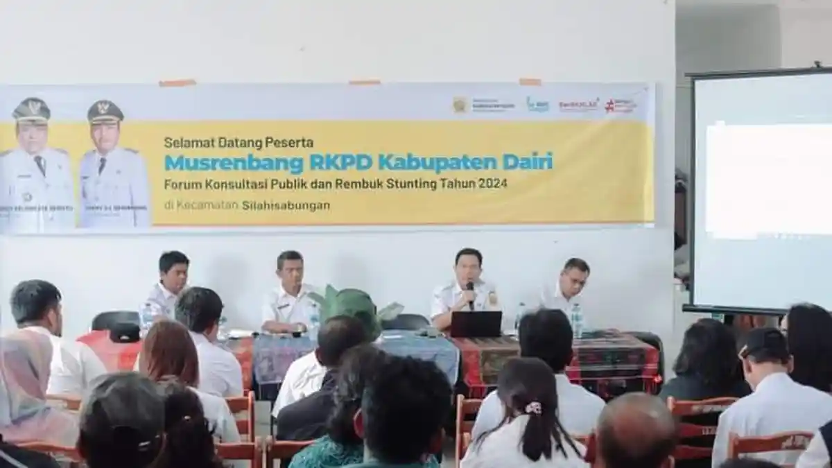 Musrenbang Kecamatan Silahisabungan, Ini 5 Usulan Prioritas Daerah