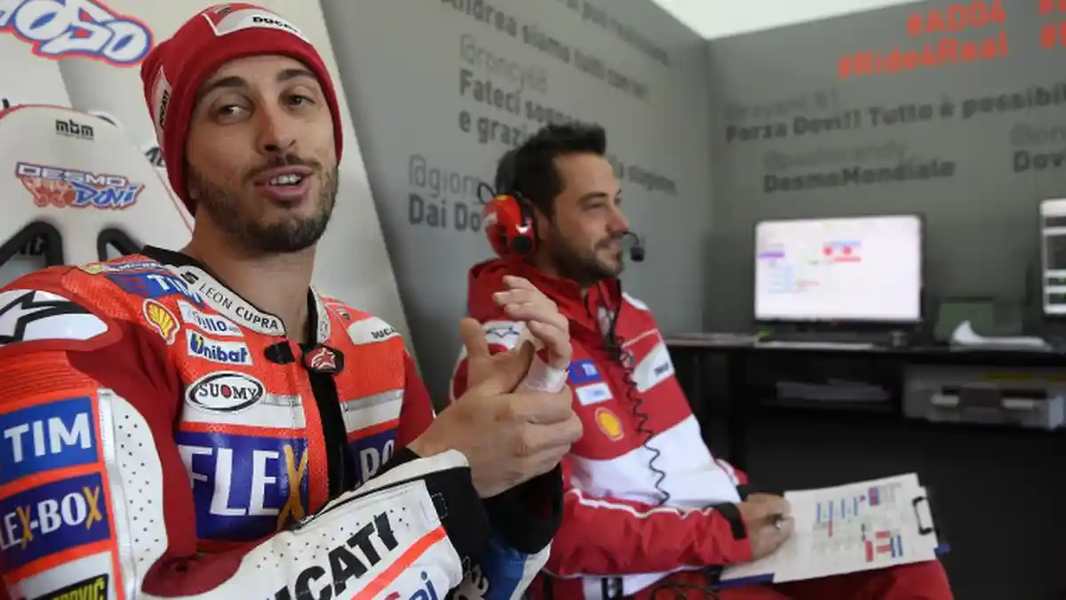 Francesco Totti dan Alessandro Del Pierro Jadi Panutan Pebalap Andrea Dovizioso
