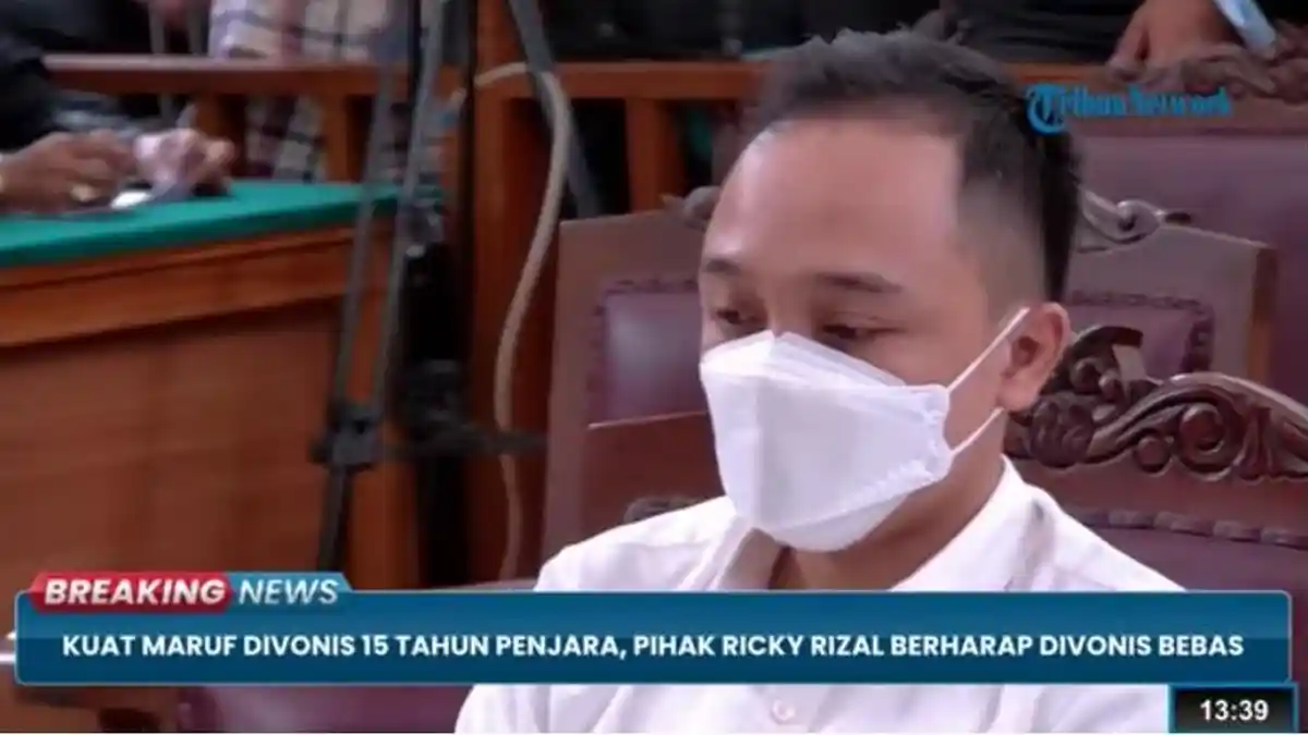 BREAKING NEWS: Ricky Rizal Divonis 13 Tahun Penjara