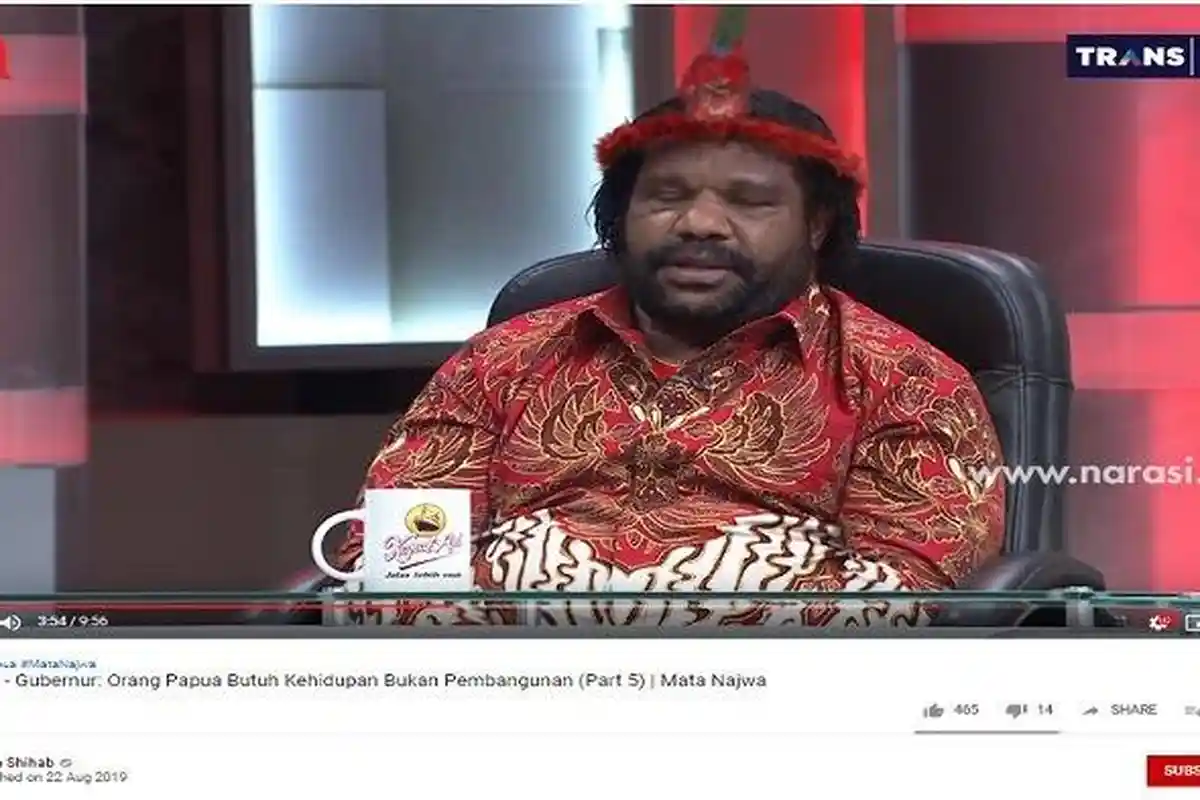 Gubernur Papua Sindir Aceh, Soal Hak Warga Papua, Lenis Kogoya Singgung soal Freeport