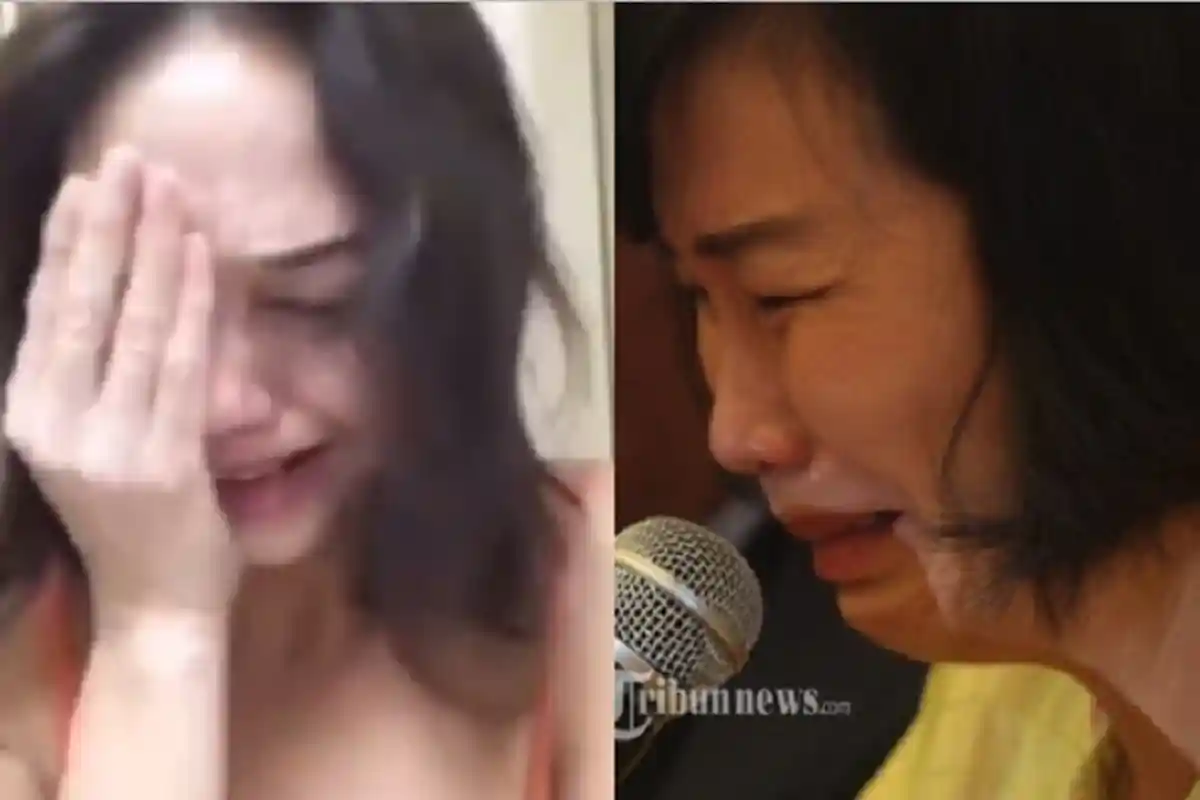 Video Viral! Seorang Wanita Tangisi Perceraian Ahok dan Veronica: Ibu Veronica Jahat, Berkhianat