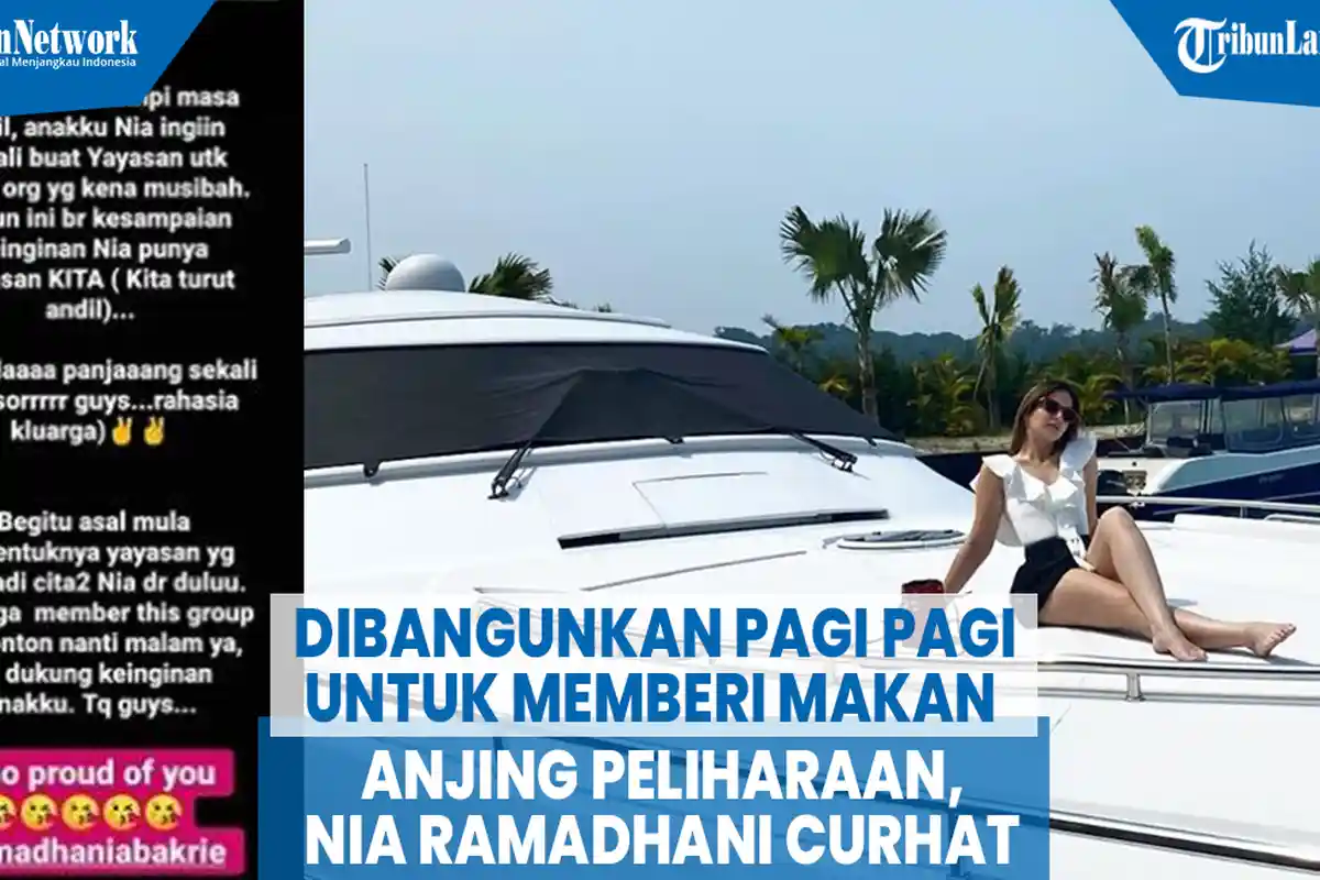 VIDEO Dibangunkan Pagi Pagi Untuk Memberi Makan Anjing Peliharaannya, Nia Ramadhani Curhat