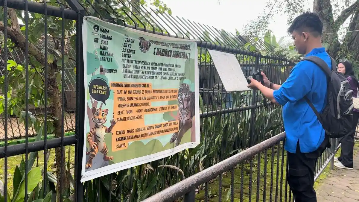 Libur Panjang, Kunjungan ke Kebun Binatang Taman Rimba Jambi Meningkat