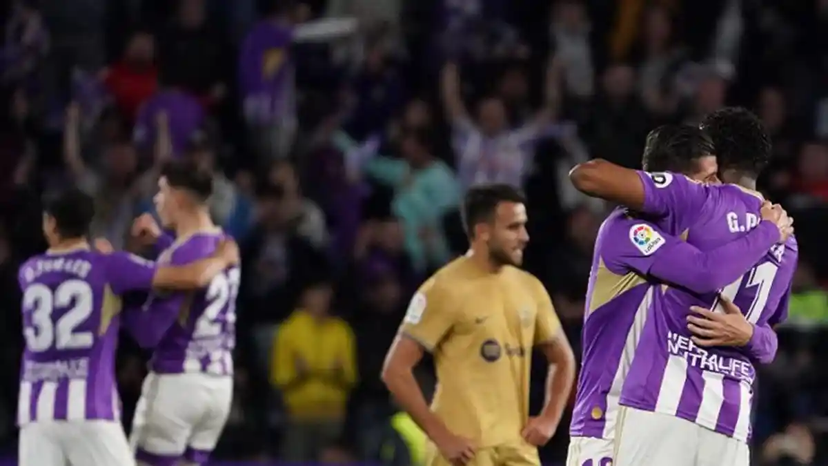 Hasil Real Valladolid vs Barcelona, Tiga Gol Bersarang, Barcelona Kalah