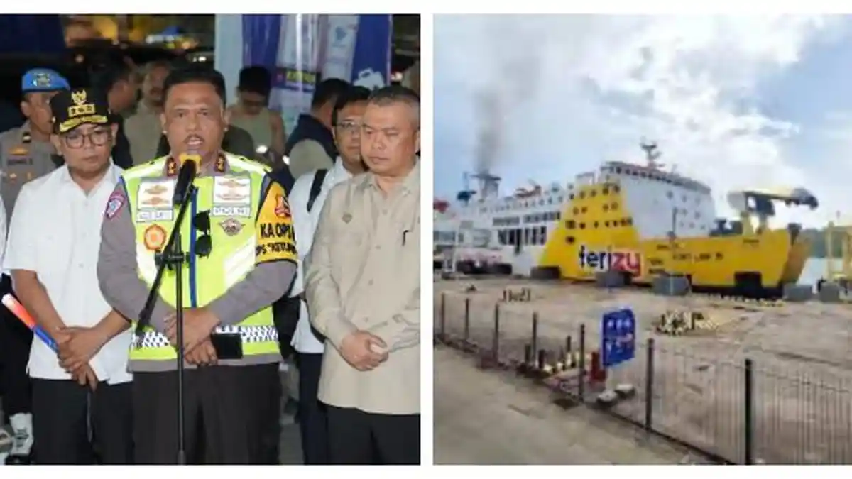 Hadapi Puncak Mudik 18 Maret, Kakorlantas Pastikan Arus Lalin di Pelabuhan Ciwandan-Merak Terkendali