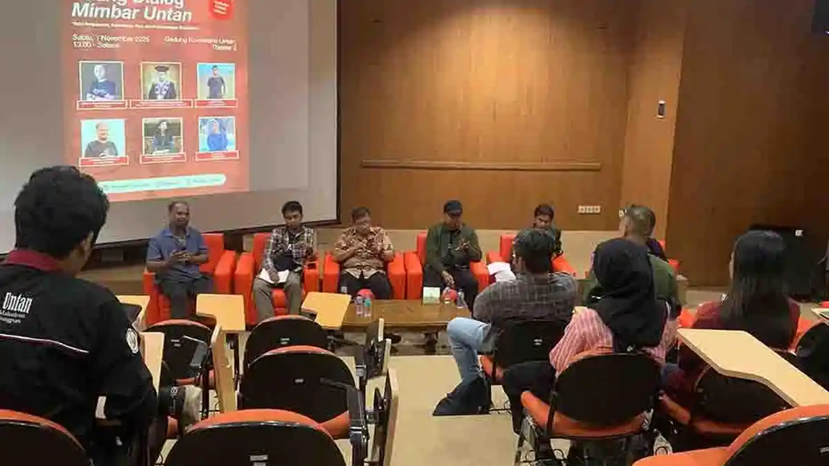 LPM Untan Gelar Diskusi Bahas Kebebasan Pers dan Perlindungan Ekosistem