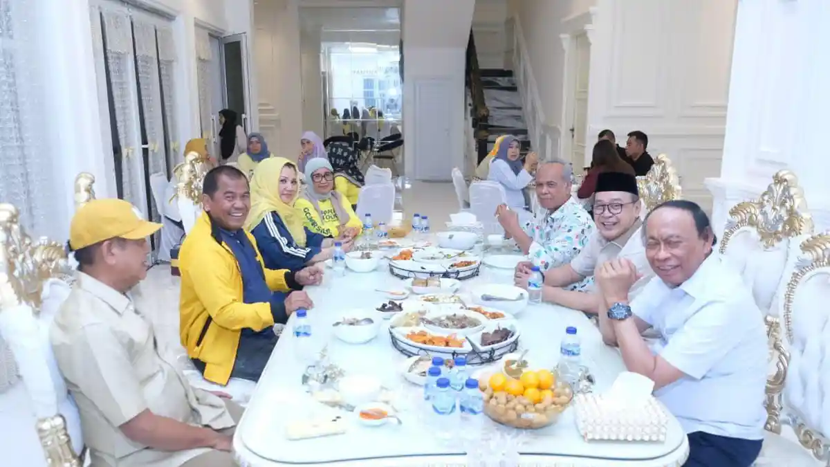 Kaswadi dan Supriansa Sambut Muhidin di Soppeng, Konsolidasi Penutup Jelang Musda Golkar