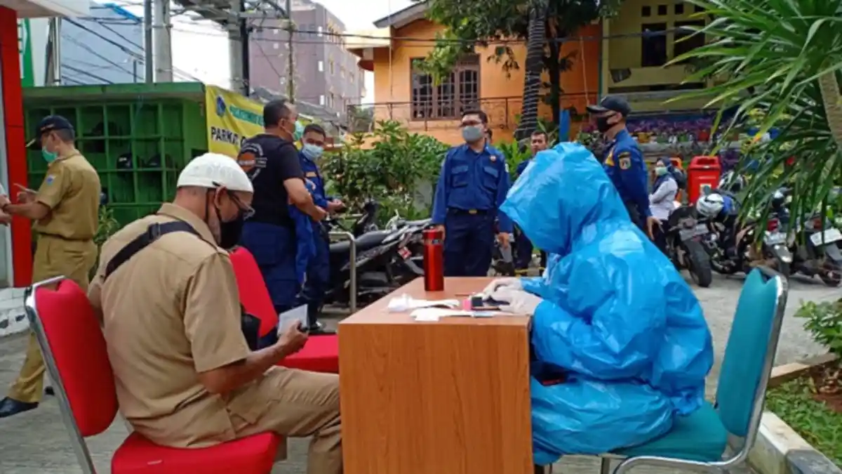 ASN Terpapar Covid-19, Layanan Kelurahan Harapan Mulia Terapkan Sistem ke Drop Box