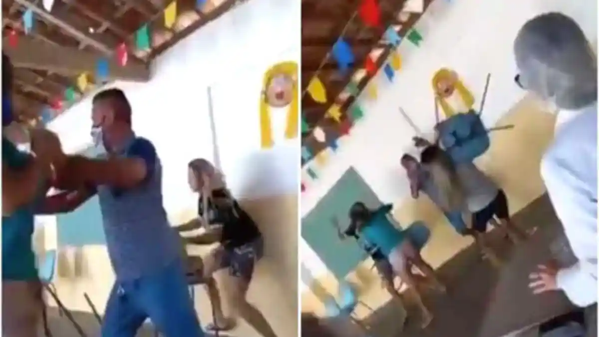 Berkat Vaksin, Wanita Ini Tahu Suaminya Selingkuh, Sampai Lempar-lemparan Kursi di Pusat Vaksinasi